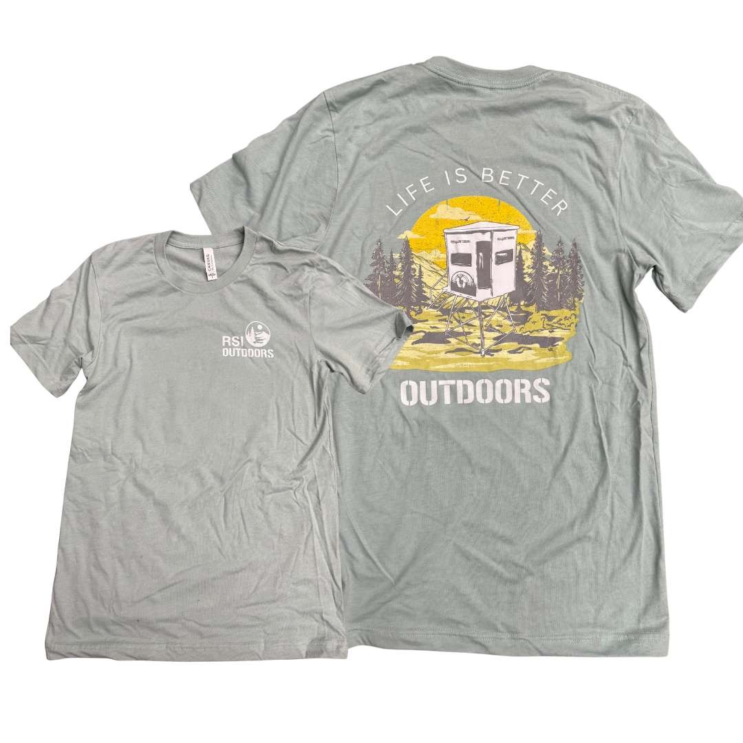 Life is Better Outdoors, Dusty Blue